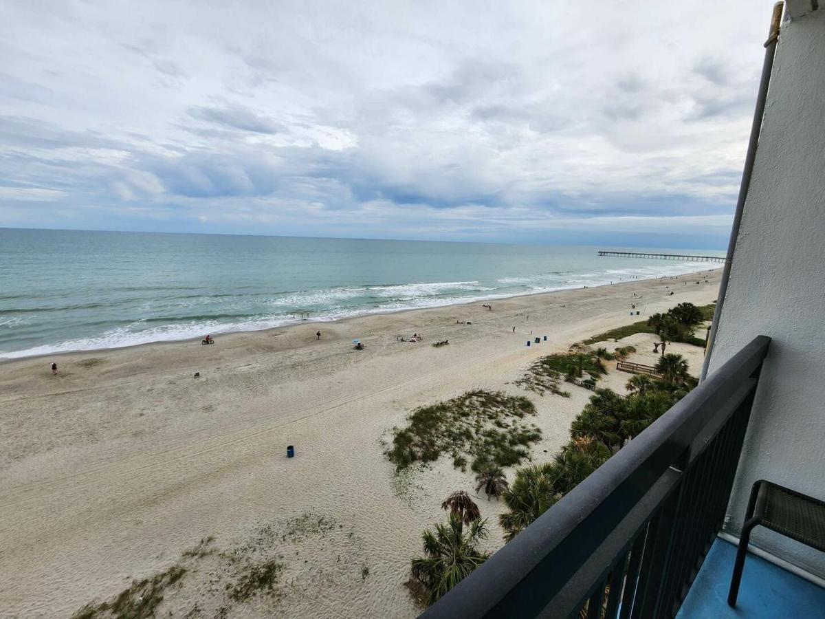 Ocean Front King Suite With Incredible Views! Sun N Sand Resort 706 Миртл-Бич Экстерьер фото
